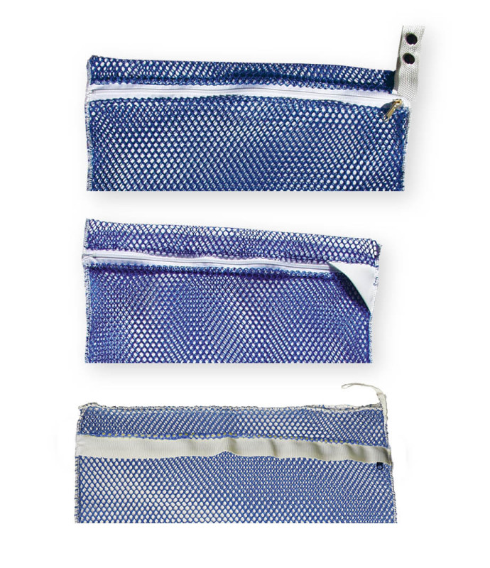 BlaueNetzte Reissverschluss