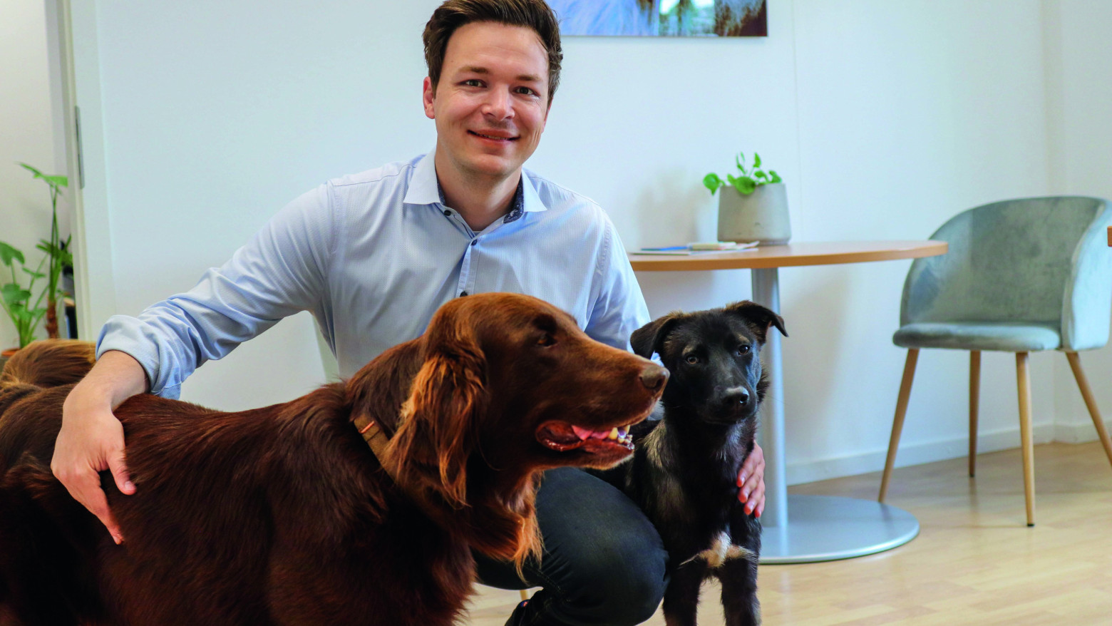 Julian mit Hunde IMG 9786 2 hsw